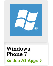 A1 Apps für Windows Phone 7 A1 Apps für Windows Phone 7