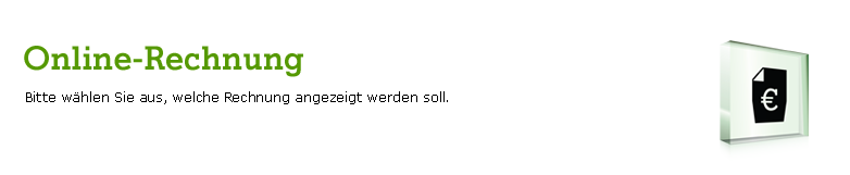 Online-Rechnung