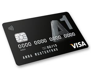 A1 Visa-Karte